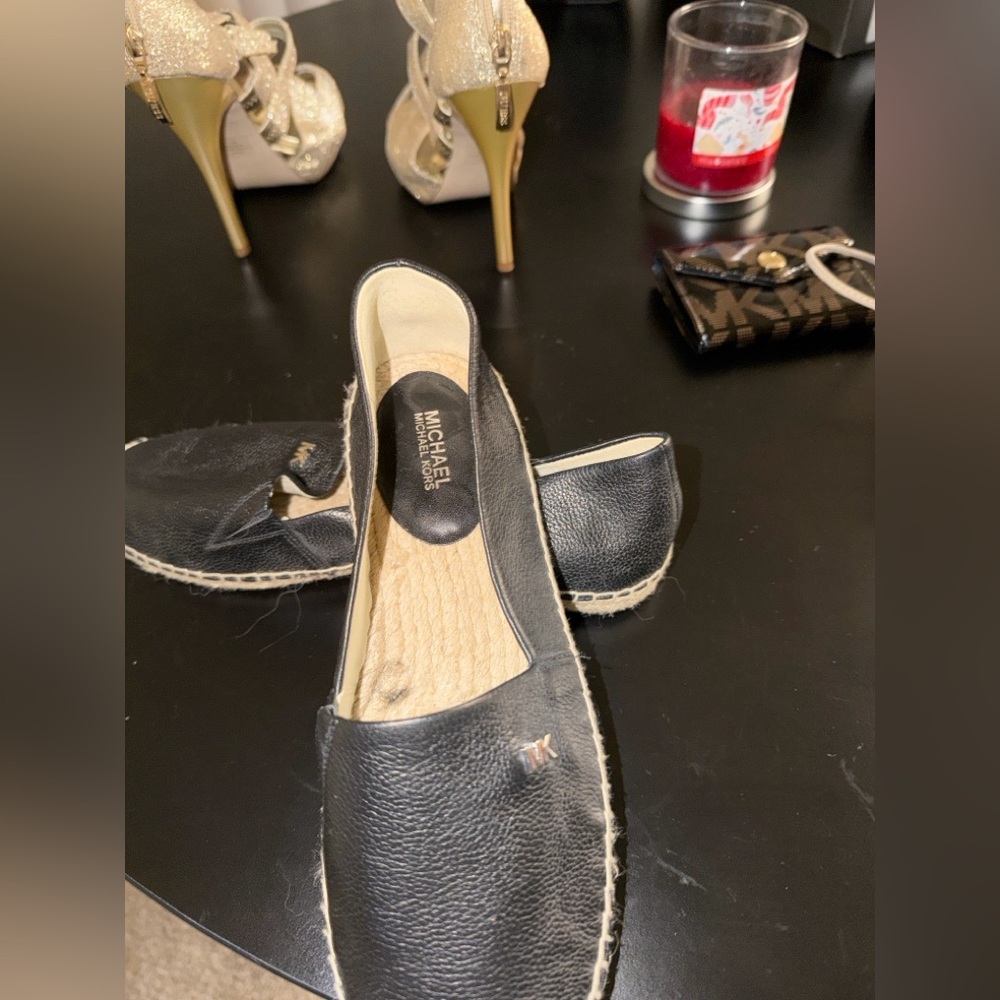 Michael Kors Black Espadrilles